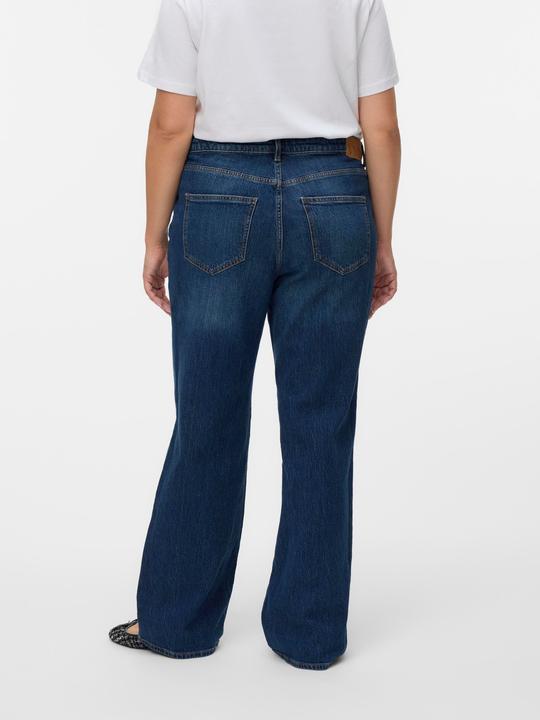 Actual product image Vero Moda VMTESSA Hohe Taille Weiter Beinschnitt Jeans Weit geschnitten (46)