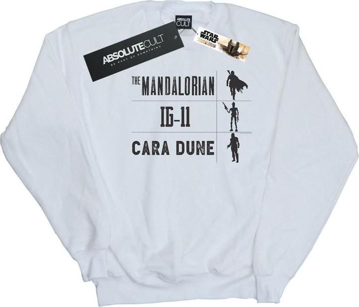 Star Wars The Mandalorian Warrior Silhouettes Sweatshirt (S)