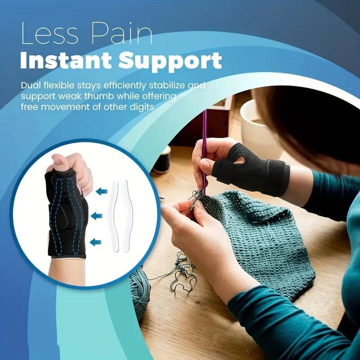 Actual product image Cbx Thumb brace, thumb splint One Size for left and right-handers (One size)