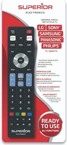 Image du produit Superior SUPTRB019 (Télécommande universelle, Infrarouge)
