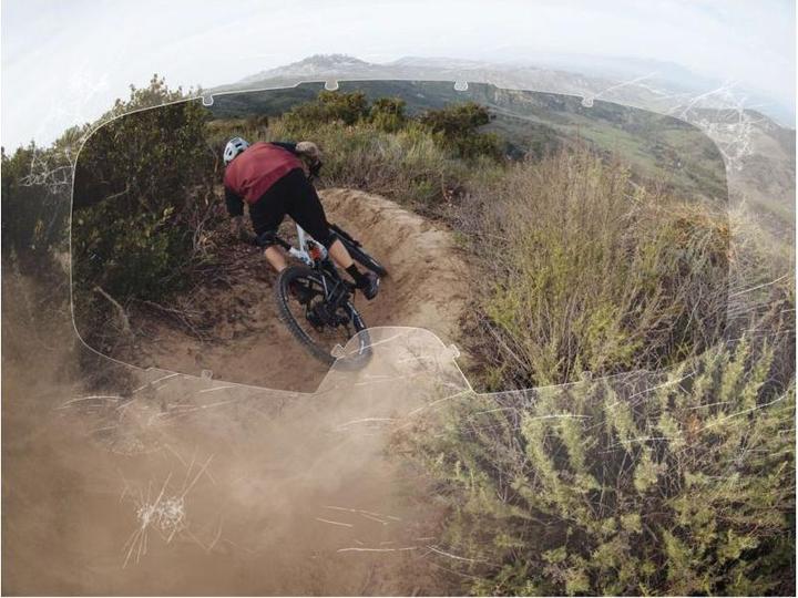 Image du produit iXS Goggle Trigger Everglade (Everglade verte, Miroir Or)