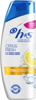 Head & Shoulders Zitrusfrisches Anti-Schuppen-Shampoo, 200 ml (200 ml, Flüssiges Shampoo)