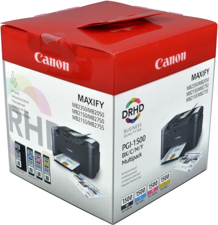 Actual product image Canon PGI-1500 (M, FC, C, Y)