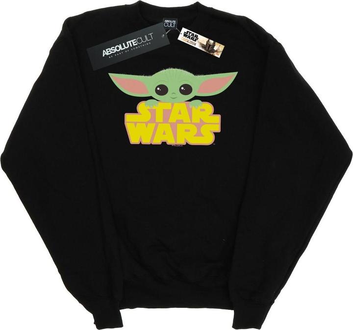 Star Wars The Mandalorian The Child And Logo Sweatshirt Jungen