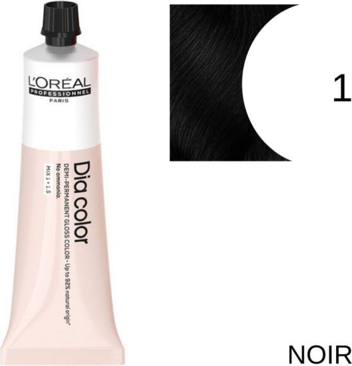 Produktbild L'Oréal Paris Loreal DIA Color 1 Schwarz 60 ml (1 - Schwarz)