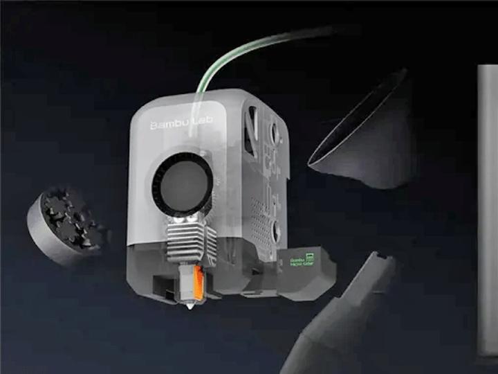 Actual product image Bambu Lab X1E Combo