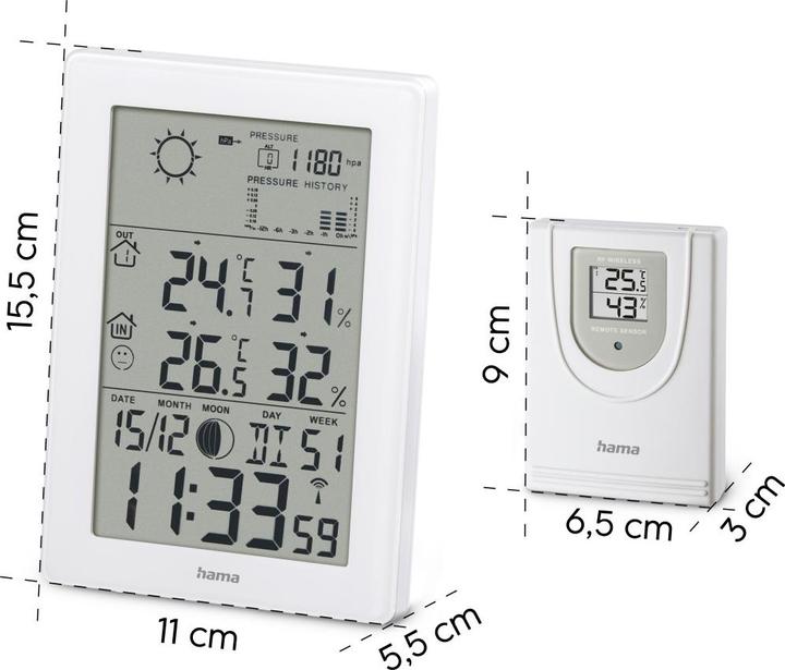 Actual product image Hama EWS-3200