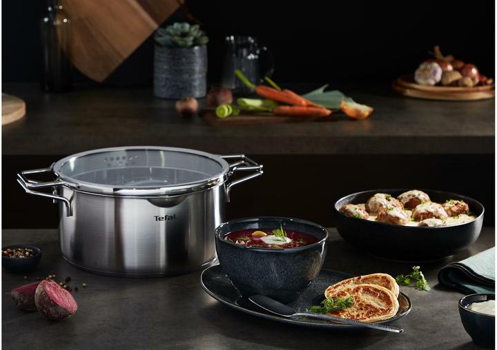 Produktbild Tefal Nordica Kochtopf 20 cm (20 cm, Kochtopf, Edelstahl)