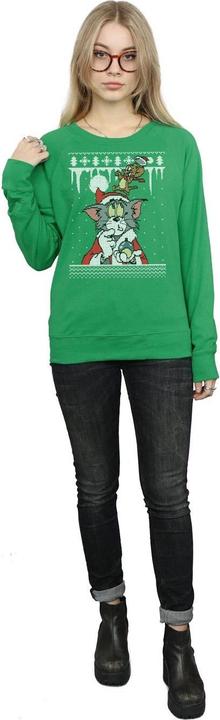 Immagine prodotto Tom & Jerry Christmas Fair Isle Felpa Donna (XXL)