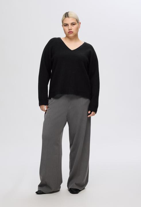 Actual product image Selected Femme V-neck knit jumper (XL)