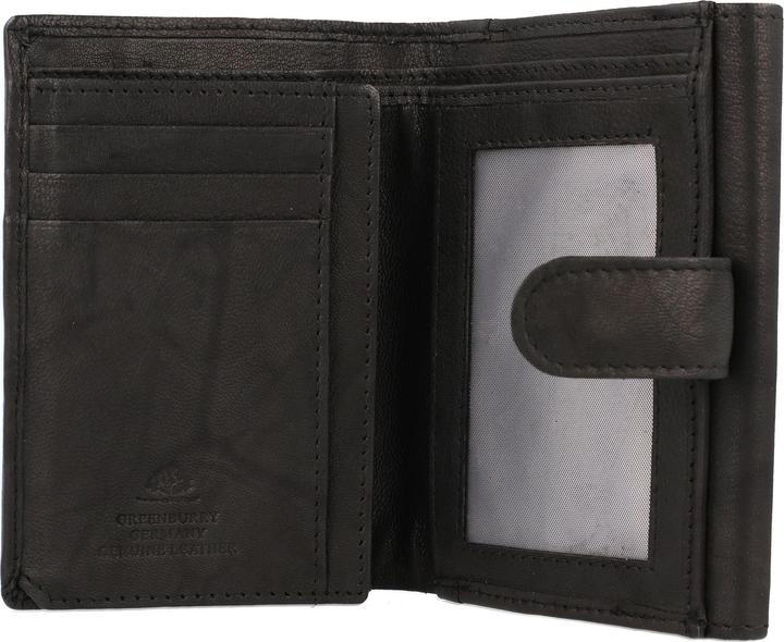 Immagine prodotto Greenburry Basic portafoglio RFID in pelle 13 cm
