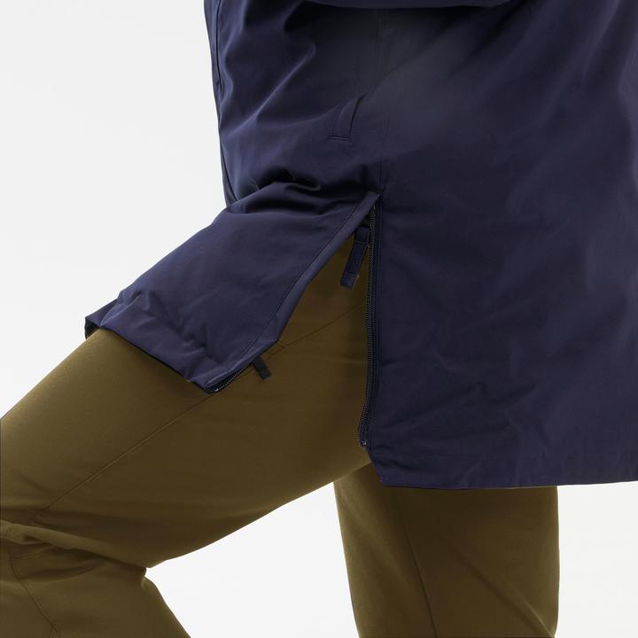 Produktbild Quechua Parka Winterjacke Herren warm bis -10 °C wasserdicht Winterwandern - SH500 blau (XL)