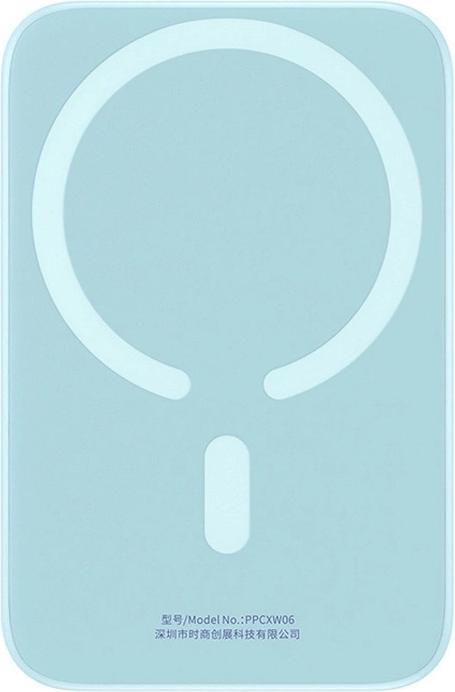 Produktbild Baseus Powerbank Magnetic Mini 6000mAh 20W (blue) (6000 mAh, 20 W, 23.10 Wh)