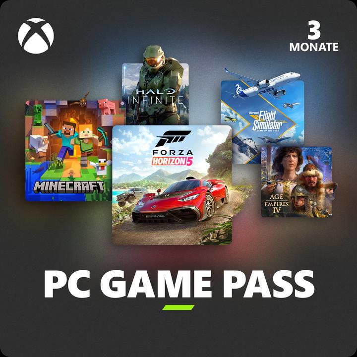Image du produit Microsoft PC Game Pass 3 Monate (3 mois)
