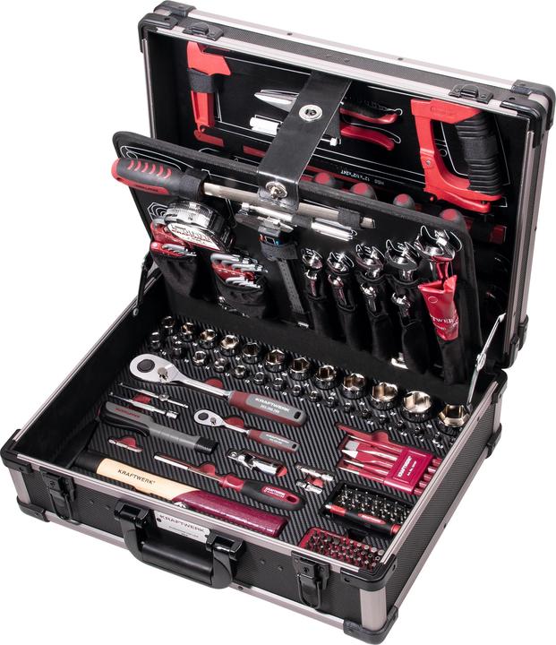 Kraftwerk Professional aluminium tool case (263.26 pieces)