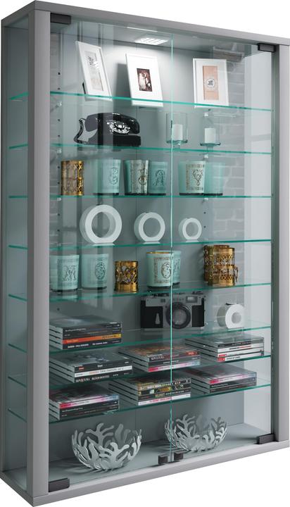 Produktbild VCM Sammel Wandvitrine Holz Glas Vitrosa Mini (90 x 59 x 18 cm)