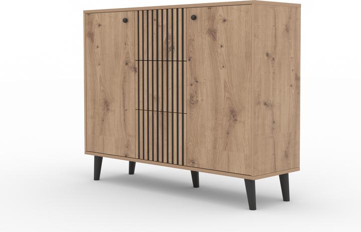 Actual product image ADRK Furniture Chest of drawers IKA (120 x 35 x 93 cm)