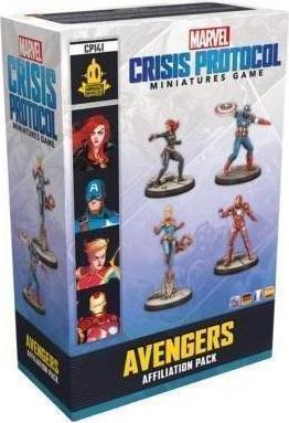 Image du produit Atomic Mass Games AMGD2112 - Marvel : Crisis Protocol - Pack d'affiliation Avengers