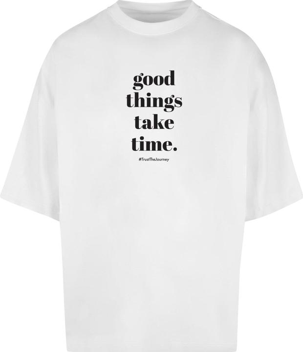 Merchcode Good Things Take Time Huge Tee - 116823 (L)