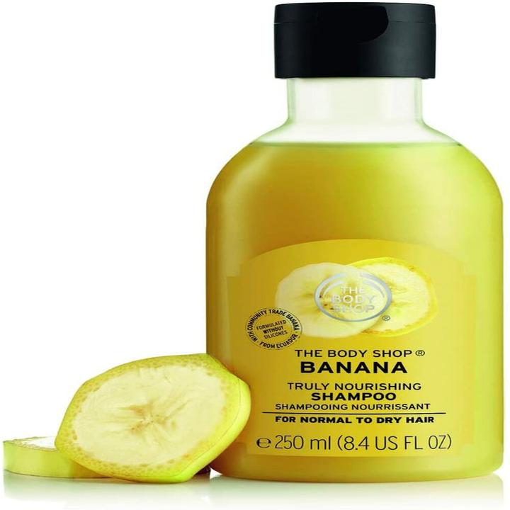 Body Shop Banana veramente nutriente (250 ml, Shampoo liquido)