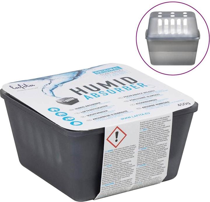 Actual product image VidaXL Room dehumidifier with refill bags 4 pcs. 450 g moisture absorber