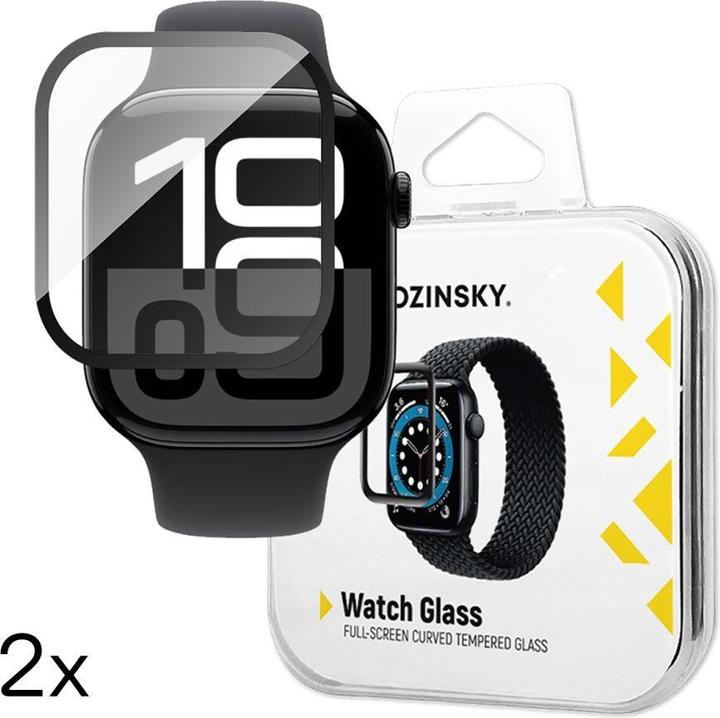 Wozinsky SzkÅo hartowane Full Glue do Apple Watch Series 10 42mm (2 szt.)