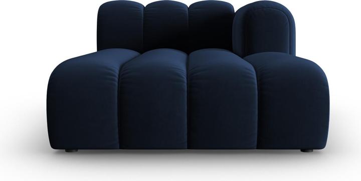 Image du produit Micadoni Velours Méridienne Droite, "Lupine", 2 Places, 117x177x70Fabriqué en Europe (Chaise longue)