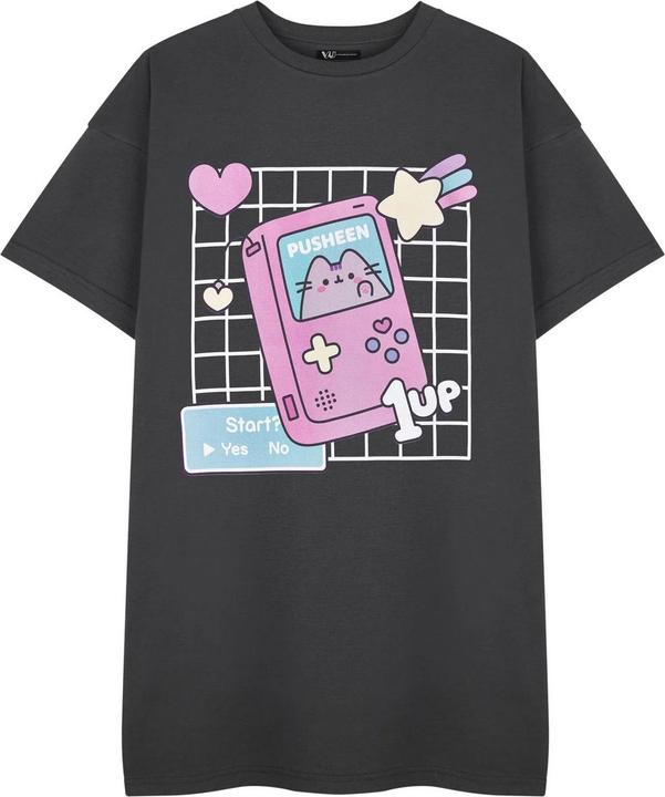 Actual product image Pusheen Womens/Ladies Gameboy Short-Sleeved T-Shirt (M)