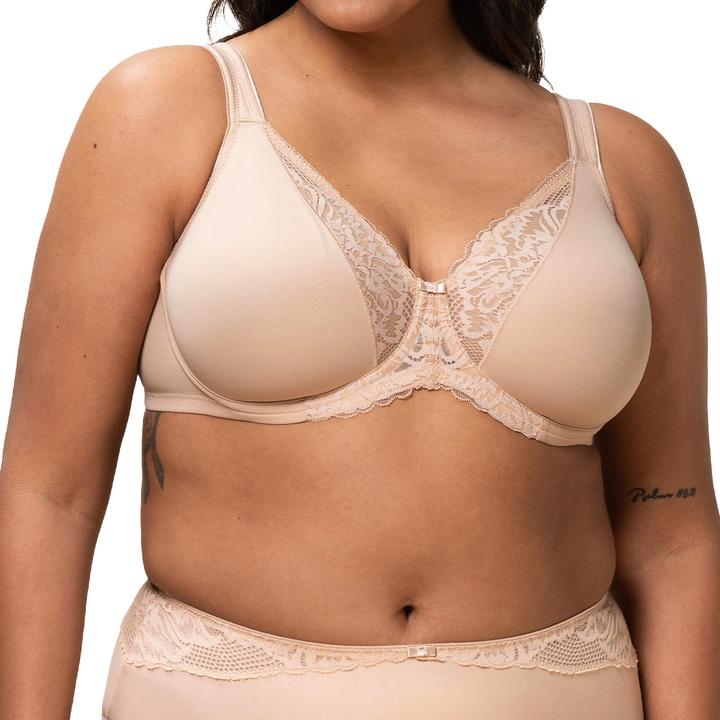 Produktbild Triumph Modern Lace + Cotton W Bügel-BH (95 E, Einzelpack)