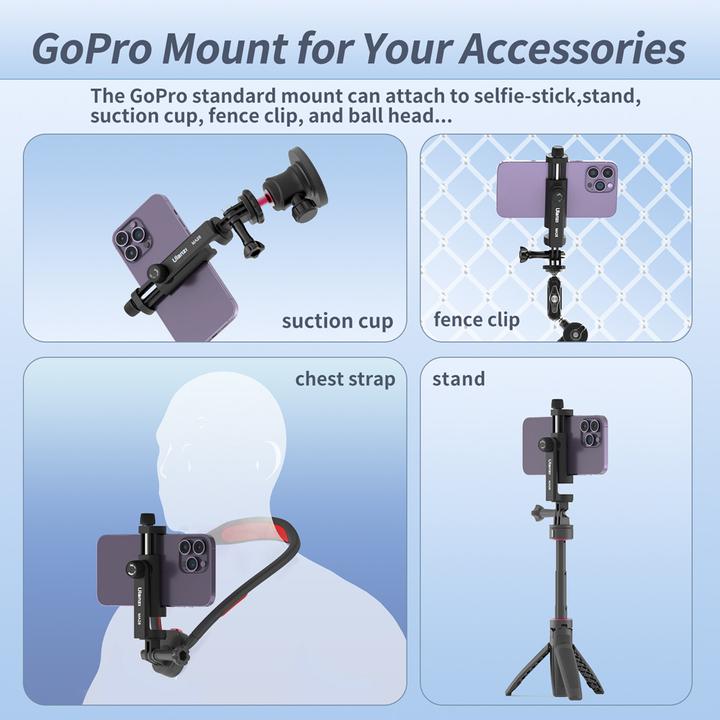 Image du produit Ulanzi MA28 Porte-téléphone GoPro Mount
