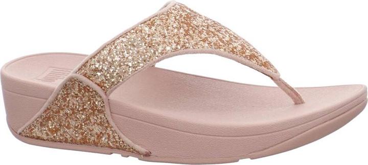 Fitflop Lulu Glitter Toe Thongs (39)