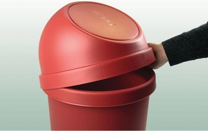 Produktbild Helit Abfallbehälter H700xØ403mm 45 l lichtgrau (45 l)