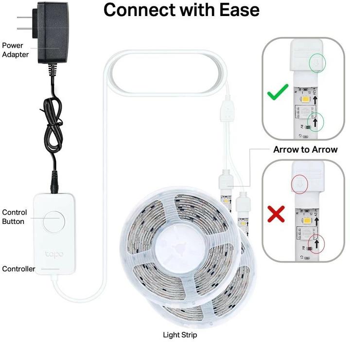Produktbild TP-Link Tapo L930-10) (Mehrfarbig, 1000 cm, Indoor)