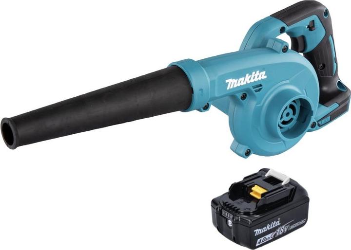 Produktbild Makita DUB 185 M1 Akku Laubbläser Gebläse 18 V + 1x Akku 4,0 Ah - ohne Ladegerät (Akkubetrieb, Laubbläser)