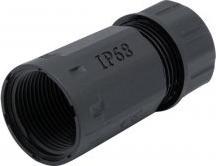 Actual product image Exertis Connect IP67 plug cover for RJ45 plug (Network coupling)
