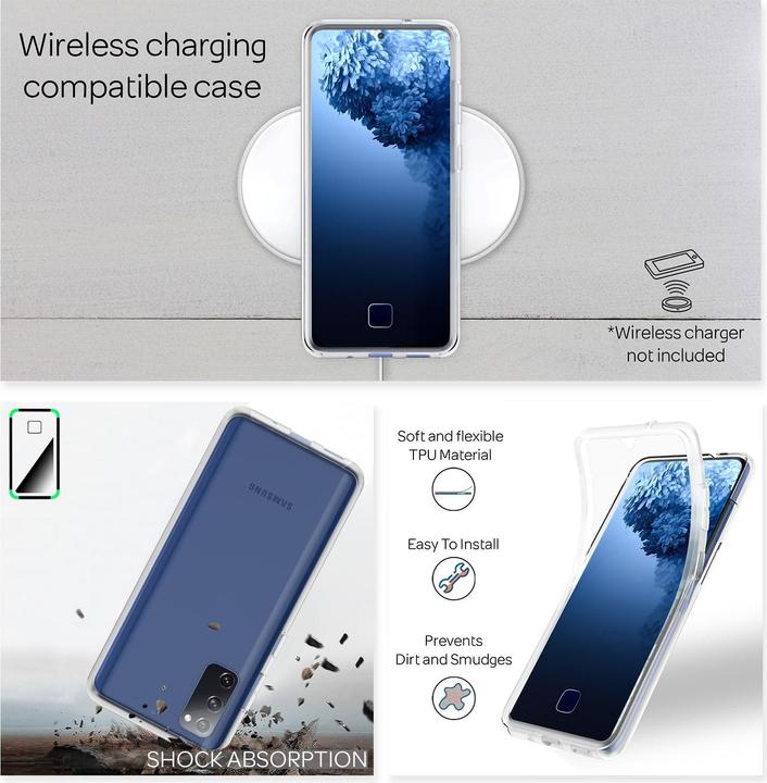 Actual product image Nalia 360° mobile phone cover (Samsung Galaxy S20 FE)