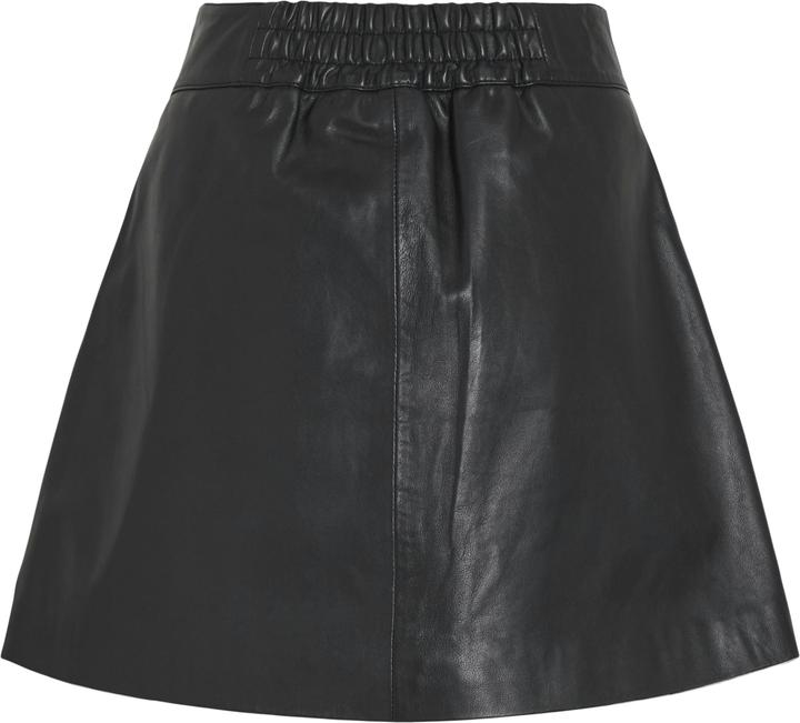 Produktbild Vila High Waist Lederminirock (36)