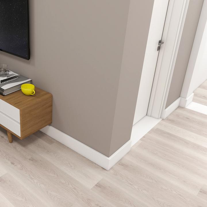 Produktbild Neu.Haus Sockelleisten Coevorden 28er Set 195x8 cm Weiss