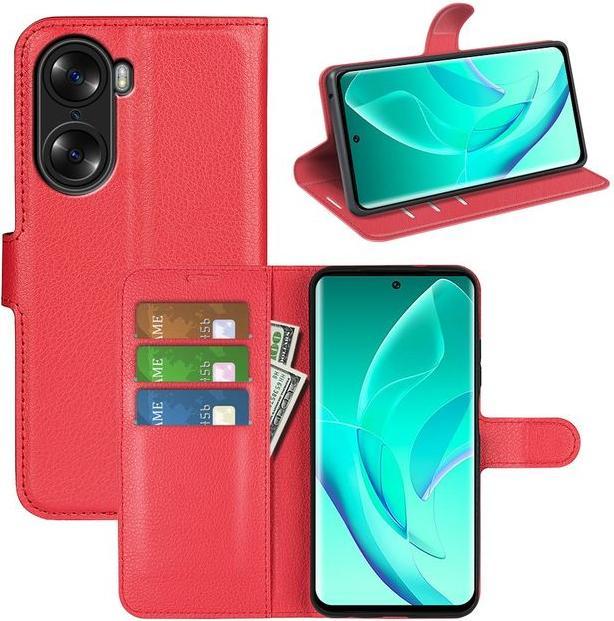Actual product image MU Classic Litchi Leather Bookcover Series (Honor 60)