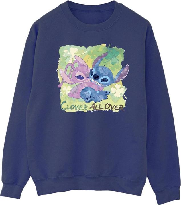 Immagine prodotto Disney Lilo And Stitch St Patrick's Day Clover Felpa Uomo (S)