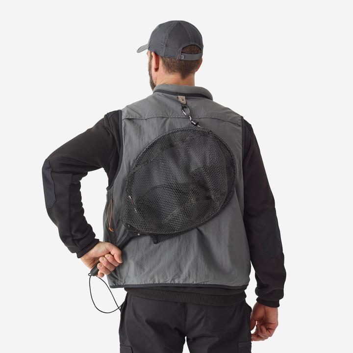 Immagine prodotto Caperlan Gilet da pesca FV 500 grigio (L)