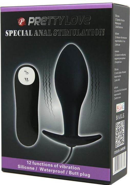 Actual product image Pretty Love Vibrierender Analplug mit Fernbedienung