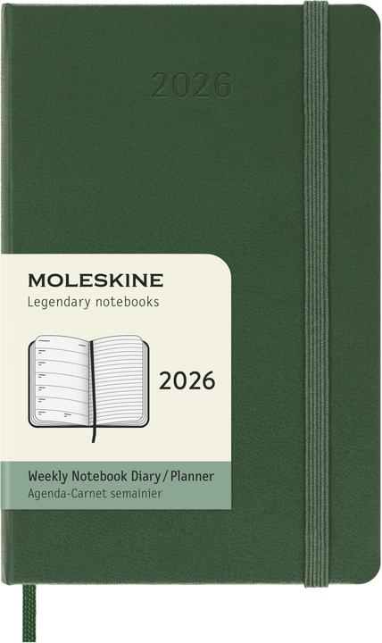 Moleskine WONK 2026 PK HC My.Grün (9 x 14 cm, English)
