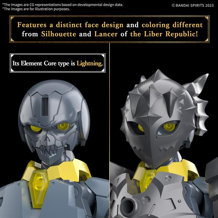 Actual product image Bandai 30 Minutes Fantasy - Rosan Lancer