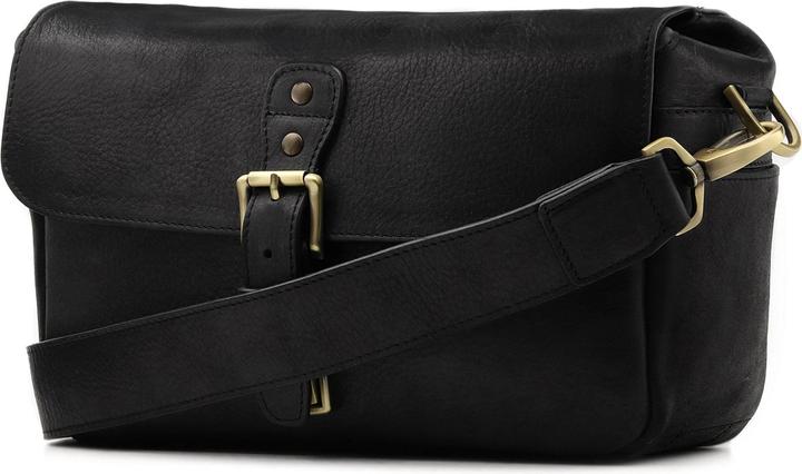 Produktbild Only-Bags.Store Leder-Messenger-Tasche, Kameratasche für spiegellose, Sofortbild-, DSLR-Kameras, Reisetasche (Kamera Schultertasche)