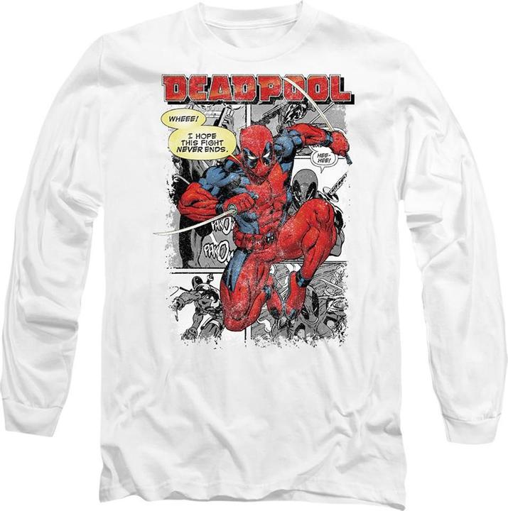 Immagine prodotto Deadpool Maglietta Striscia a Fumetti Adulto Unisex (M)