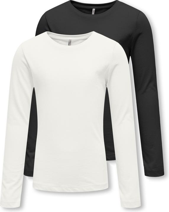 Only Normal geschnitten Rundhals Glockenärmel T-Shirt Top