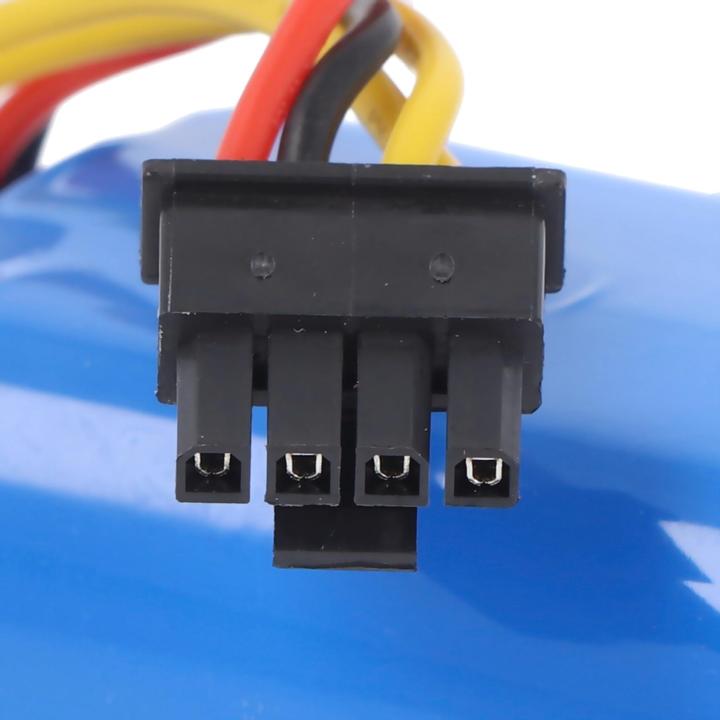 Actual product image AccuCell 3400mAh Proscenic Cocoa Smart 780T Battery 14.8V with Cable and Plug
