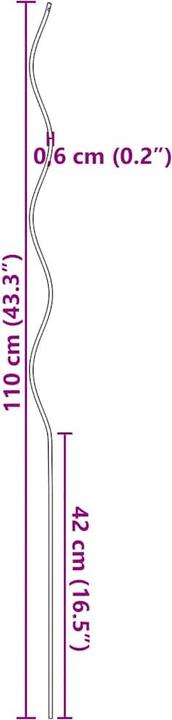 Produktbild VidaXL Anacleto (110 cm, 110 cm)