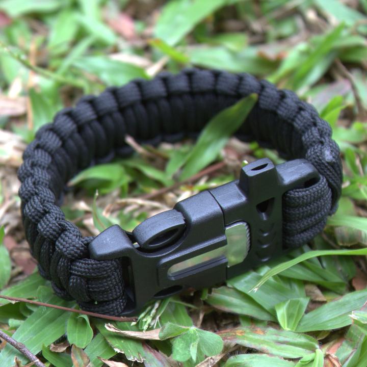 Actual product image KAO Survival Bracelet Paracord (25 cm, Nylon)
